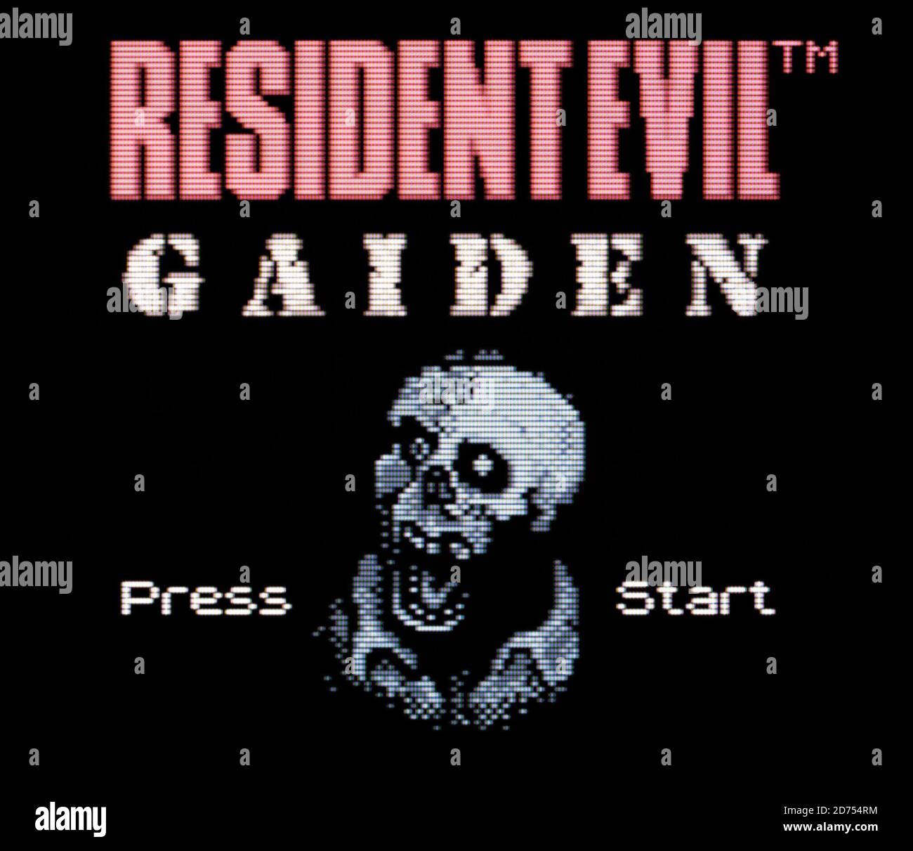 Resident Evil Gaiden - Nintendo Game Boy Color Videospiel - Nur für redaktionelle Zwecke Stockfoto