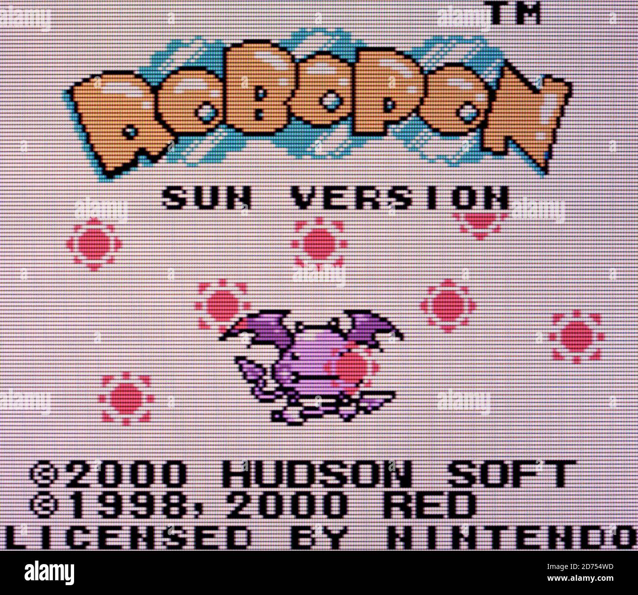 Robopon - Nintendo Game Boy Color Videogame - redaktionelle Verwendung Nur Stockfoto