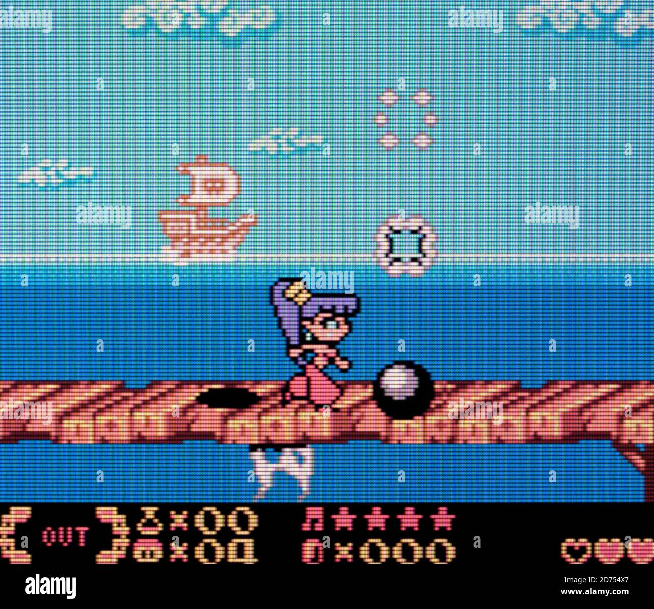 Shantae - Nintendo Game Boy Color Videogame - redaktionelle Verwendung Nur Stockfoto