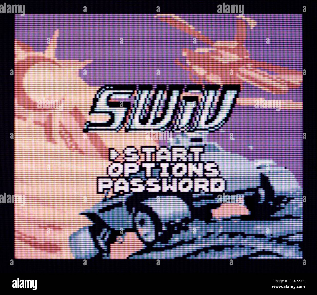 SWIV - Nintendo Game Boy Color Videogame - redaktionelle Verwendung Nur Stockfoto