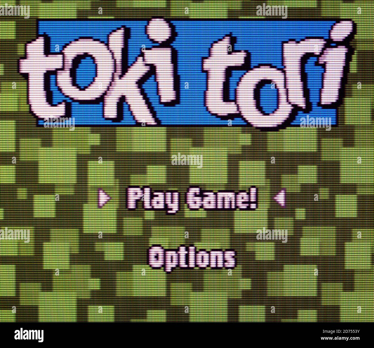 Toki Tori - Nintendo Game Boy Color Videogame - Editorial Nur verwenden Stockfoto