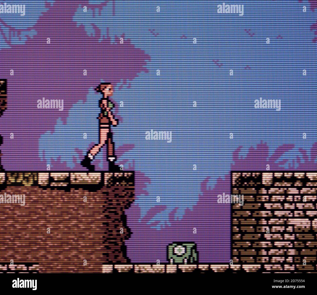 Tomb Raider - Nintendo Game Boy Color Videogame - Editorial Nur verwenden Stockfoto