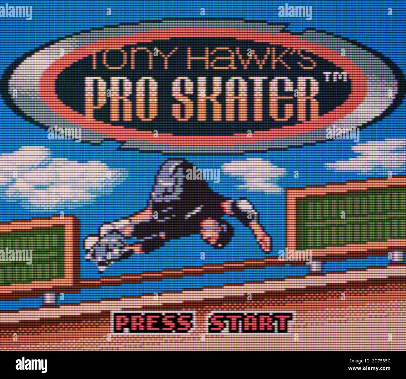 Tony Hawk's Pro Skater - Nintendo Game Boy Color Videogame - nur für redaktionelle Zwecke Stockfoto