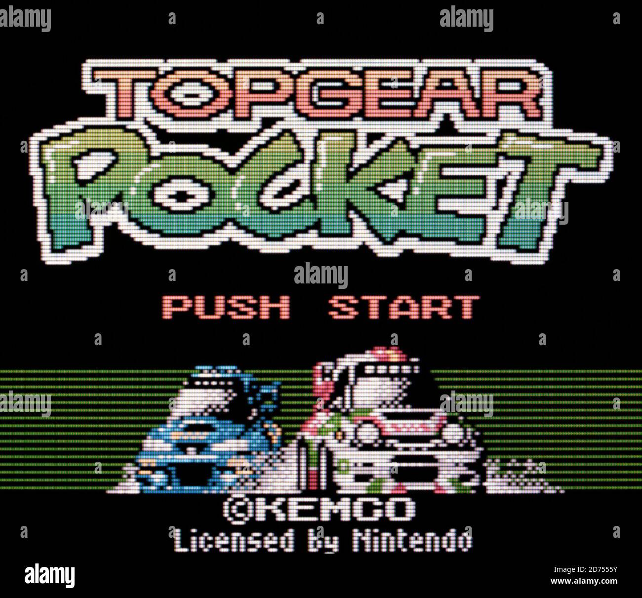 Topgear Pocket - Nintendo Game Boy Color Videogame - Editorial Nur verwenden Stockfoto