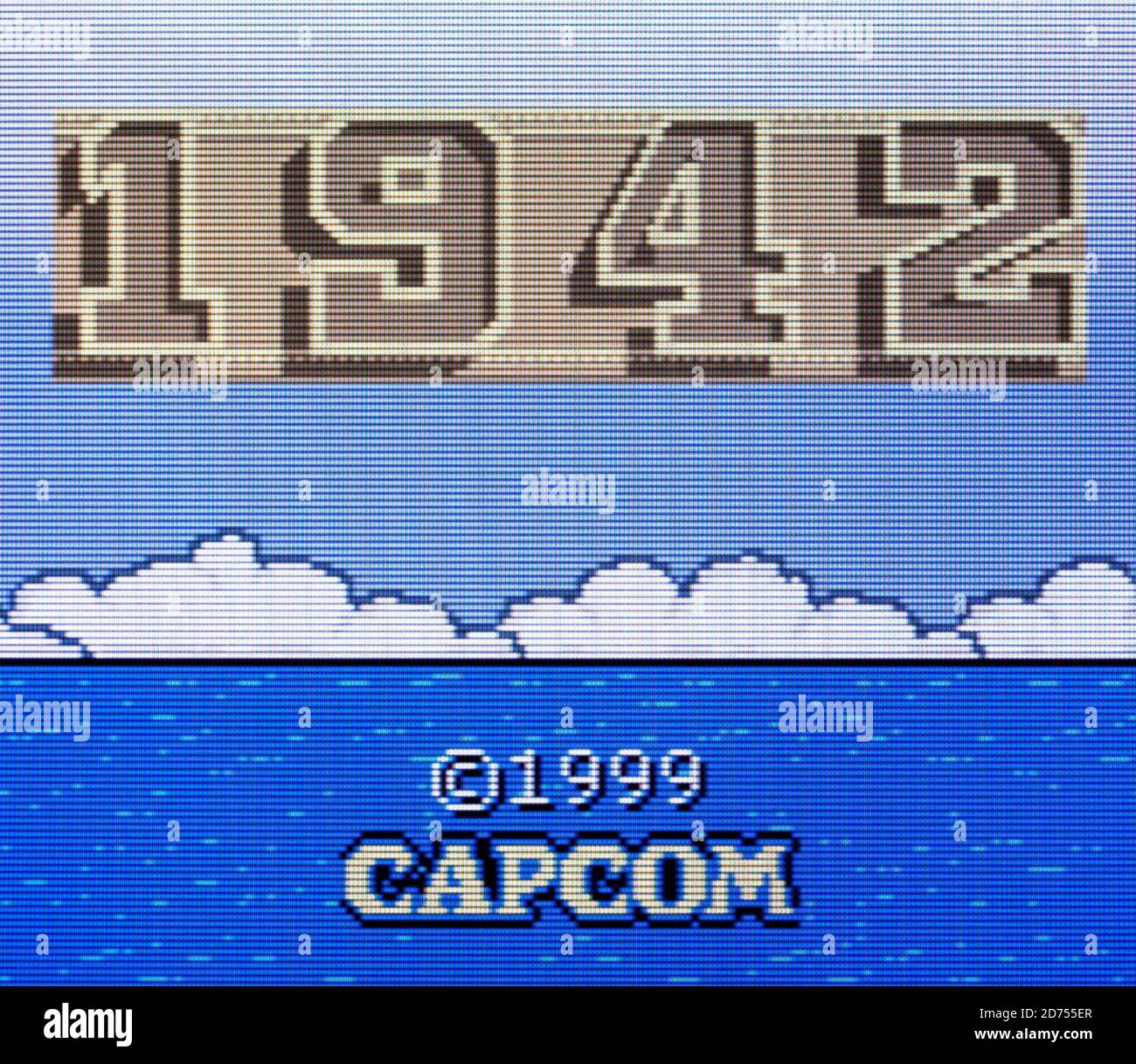 1942 - Nintendo Game Boy Color Videogame - redaktionelle Verwendung Nur Stockfoto