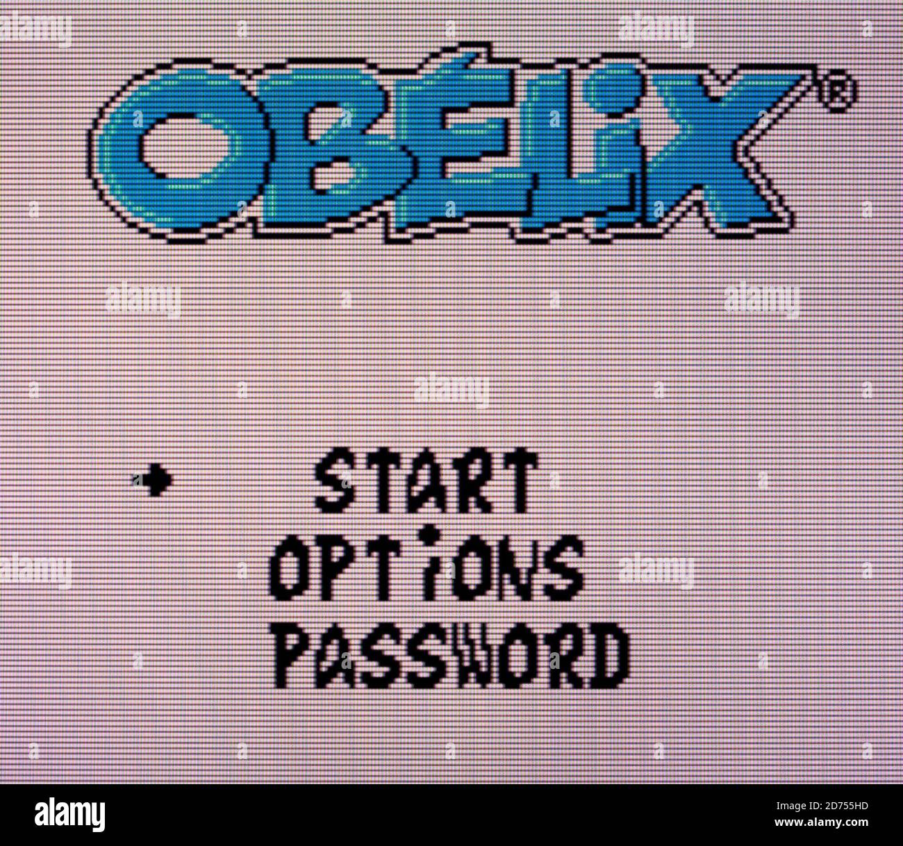 Obelix - Nintendo Game Boy Color Videogame - redaktionelle Verwendung Nur Stockfoto