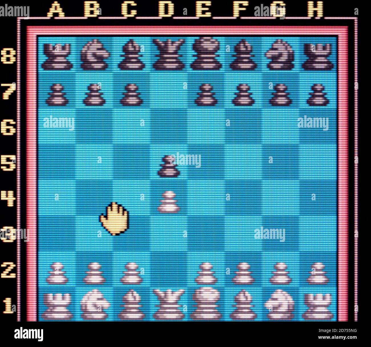 Chessmaster - Nintendo Game Boy Color Videogame - redaktionelle Verwendung Nur Stockfoto