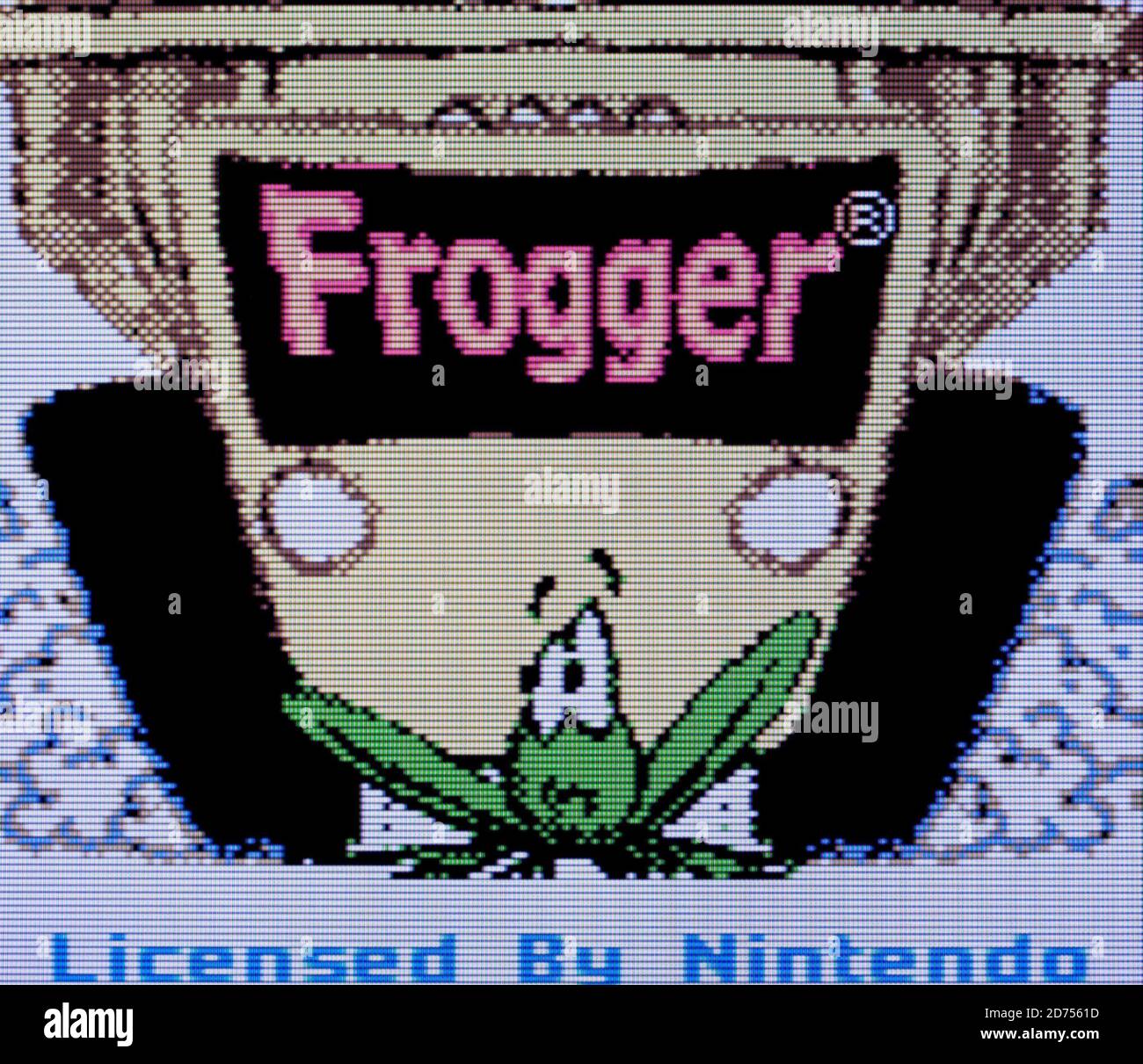 Frogger - Nintendo Game Boy Color Videogame - redaktionelle Verwendung Nur Stockfoto