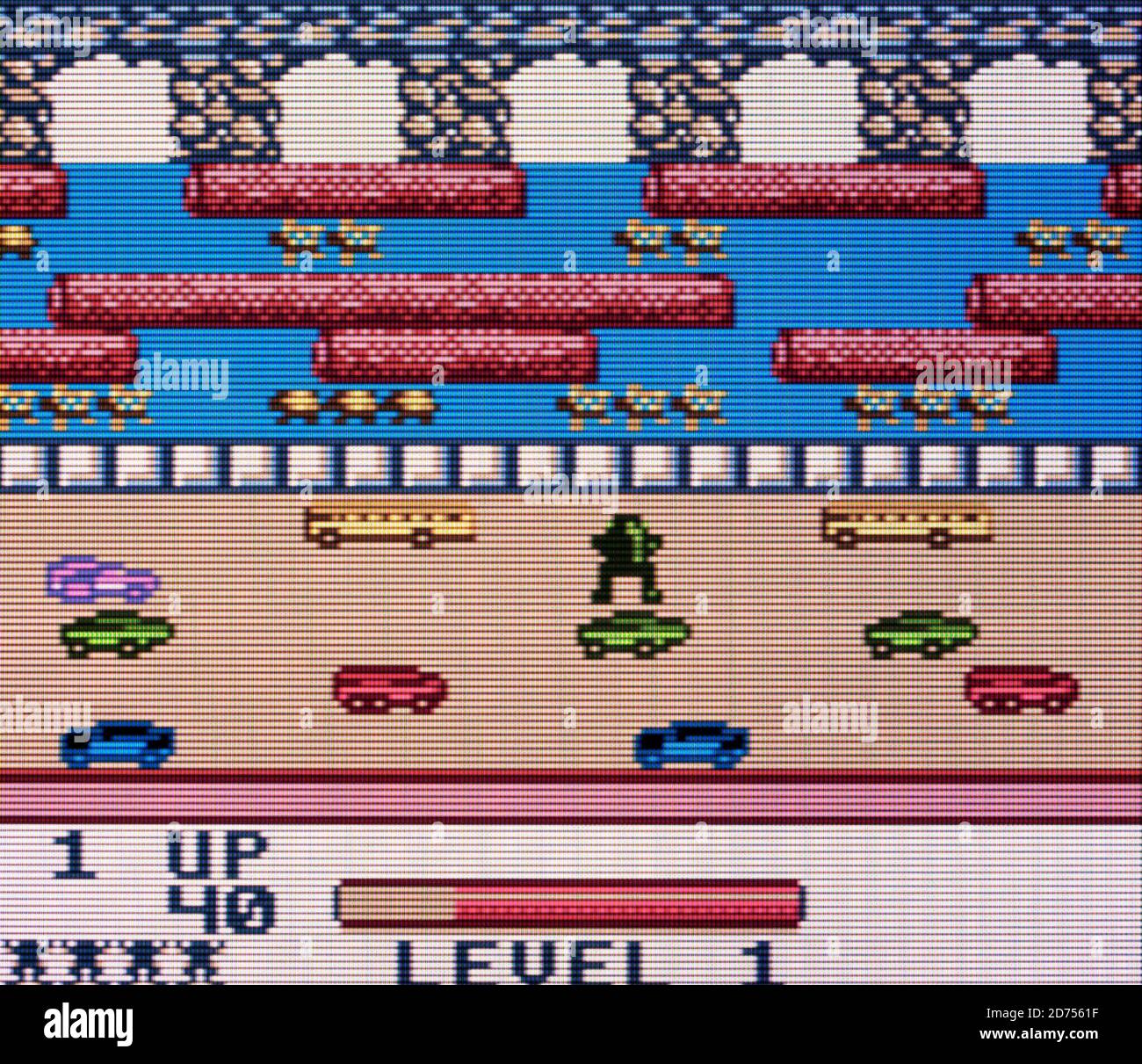 Frogger - Nintendo Game Boy Color Videogame - redaktionelle Verwendung Nur Stockfoto