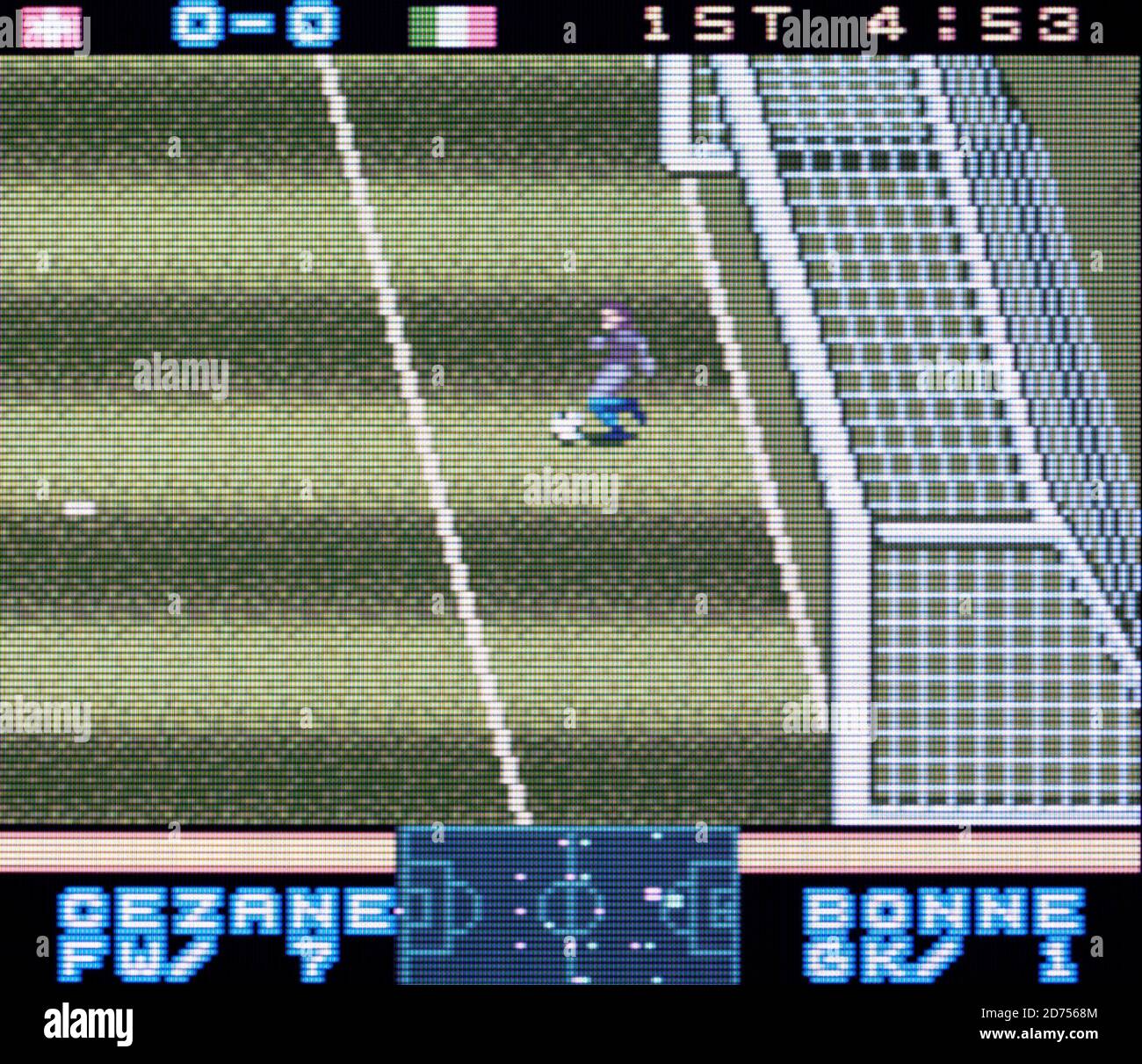 International Superstar Soccer 2000 - Nintendo Game Boy Color Videogame - nur für redaktionelle Zwecke Stockfoto