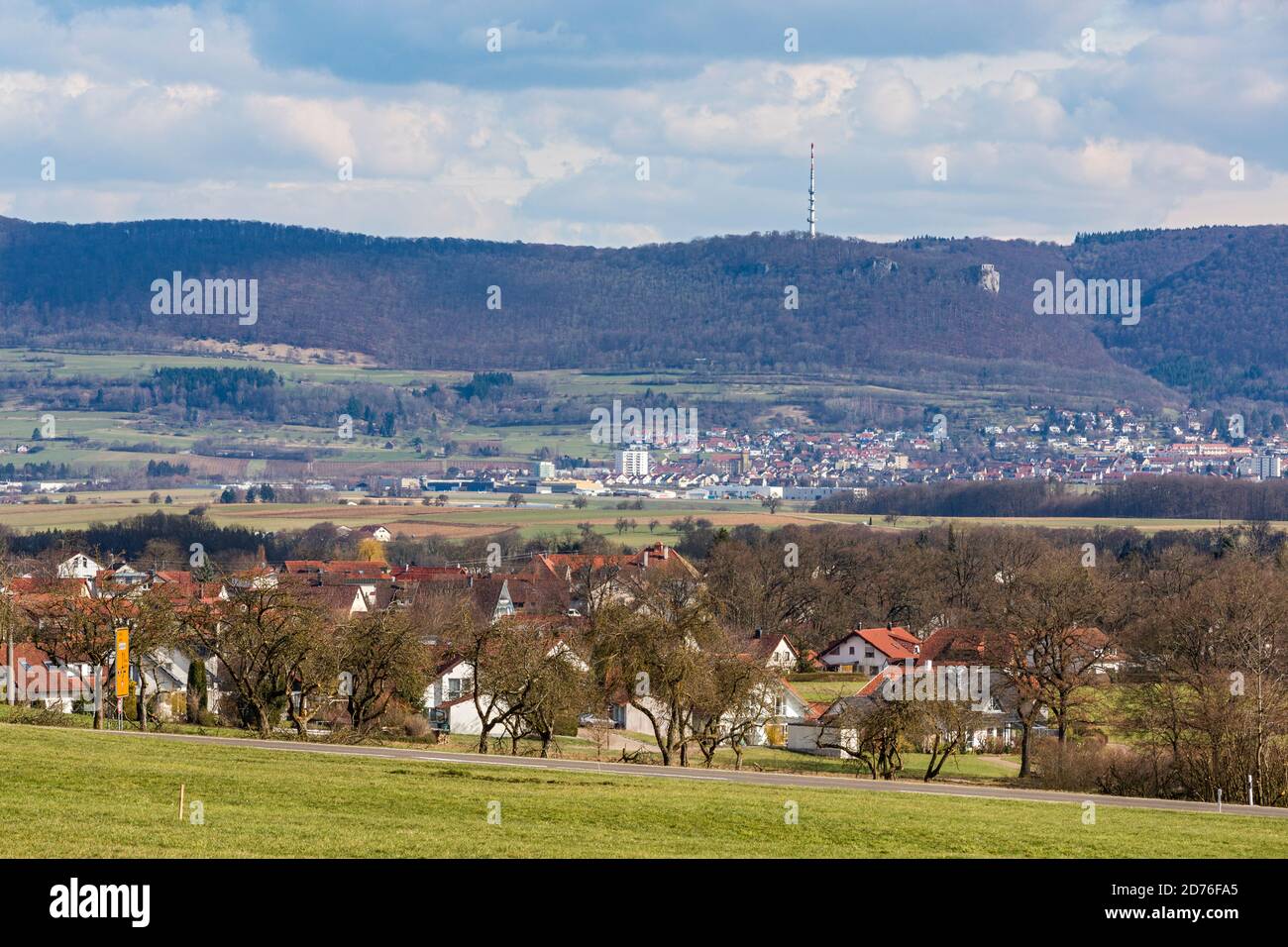 Iggingen, Schwäbische Alb Stockfoto