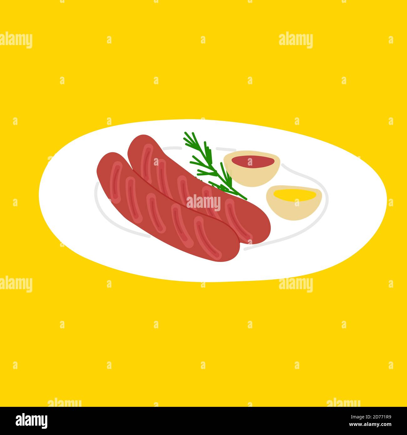 Zwei liegen Stock-Vektorgrafiken kaufen - Alamy