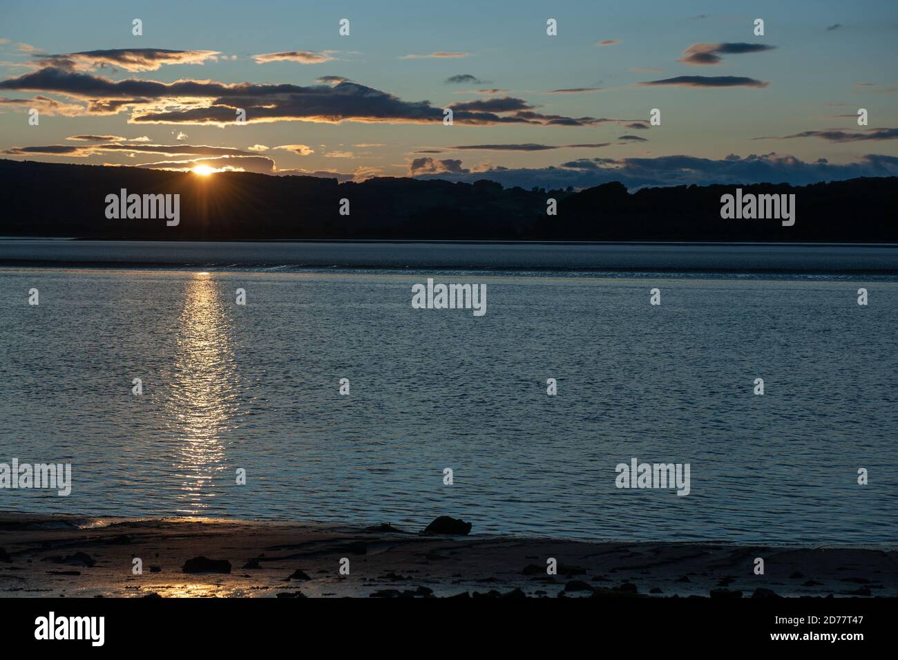 Morecambe Bay, Nordwestengland, Europa Stockfoto