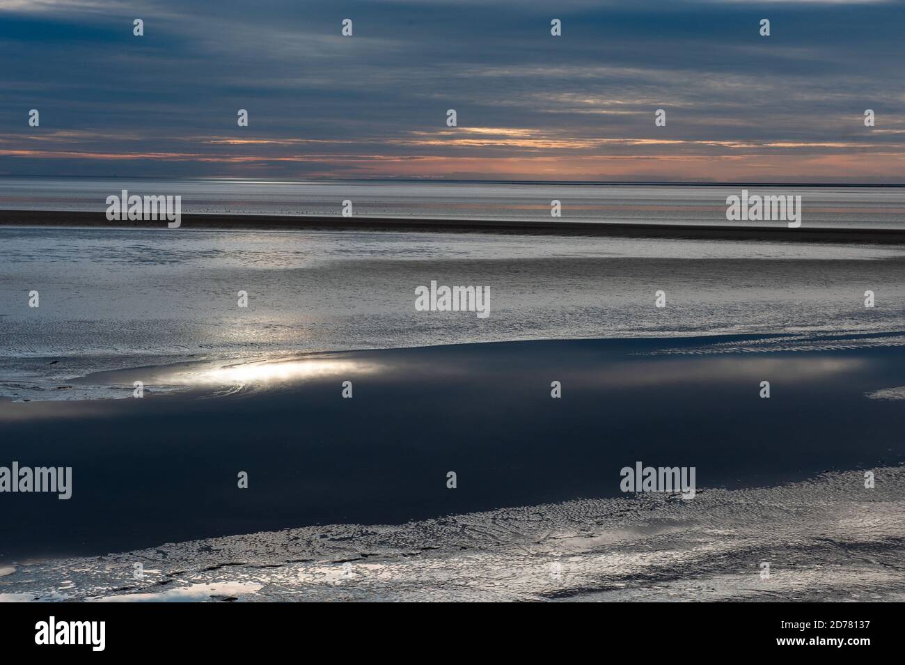 Morecambe Bay, Nordwestengland, Europa Stockfoto