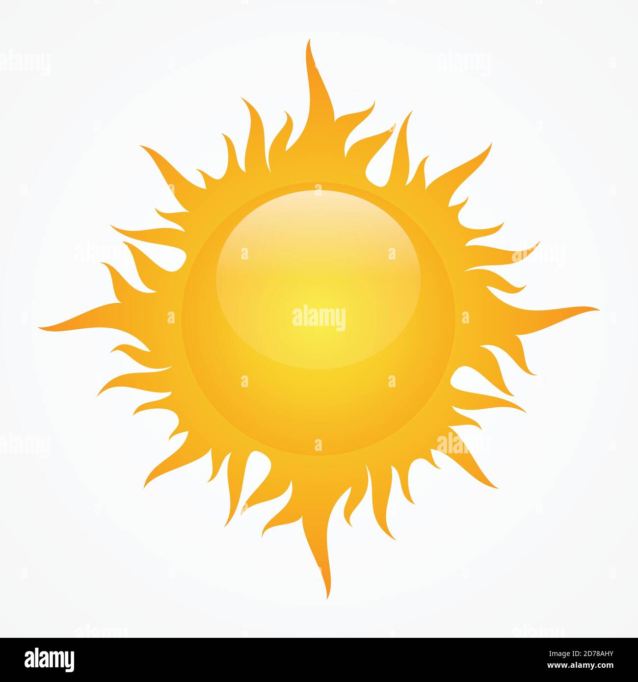 Hell Strahlende Sonne Auf Schwarzem Hintergrund Isoliert Glow Light Effect Vector Illustration Stock Vektorgrafik Alamy