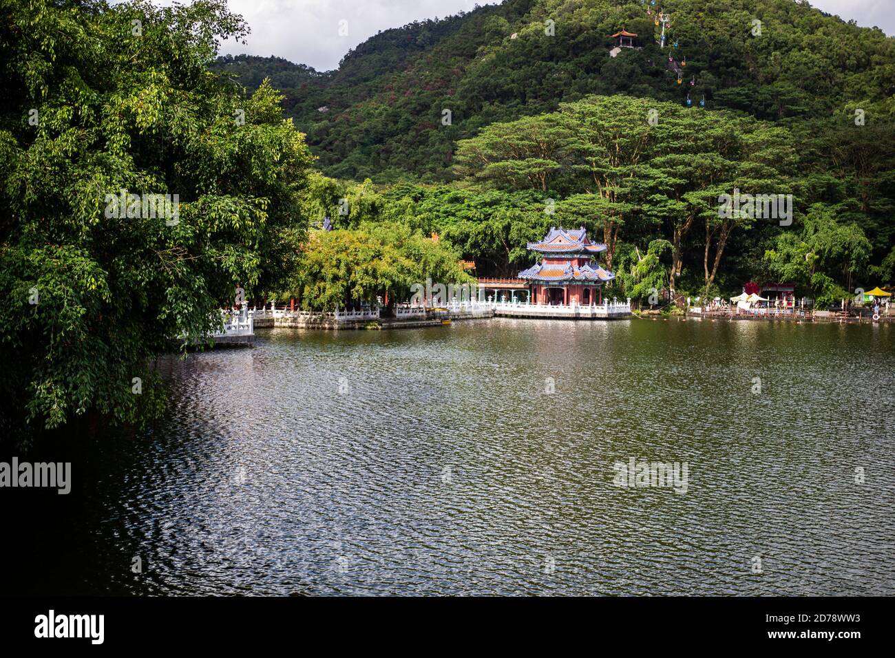 See in Shenzhen China Stockfoto