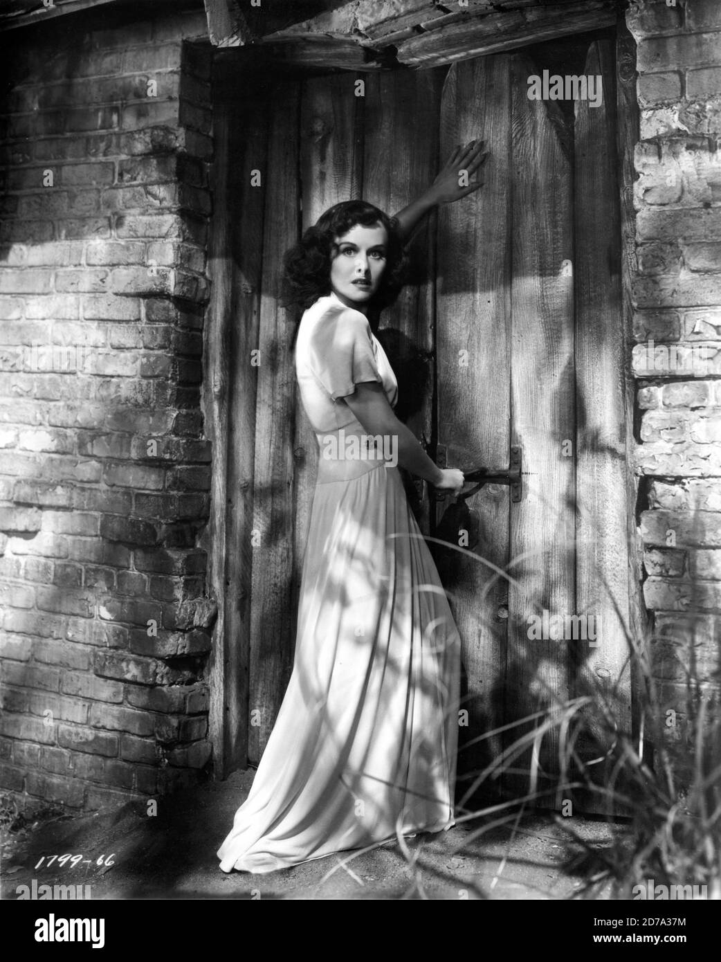 PAULETTE GODDARD IN THE CAT UND THE CANARY 1939 REGIE ELLIOTT NUGENT nach dem Bühnenstück von John Willard Paramount Pictures Stockfoto