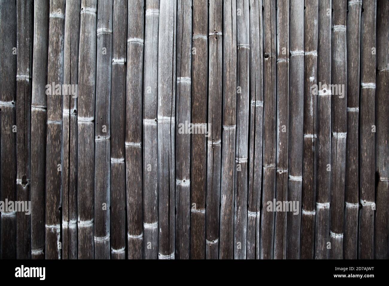 Grau Vintage Bambus Zaun oder Wand Textur Hintergrund fr Innen-oder  Auenbereich Design Stockfotografie - Alamy
