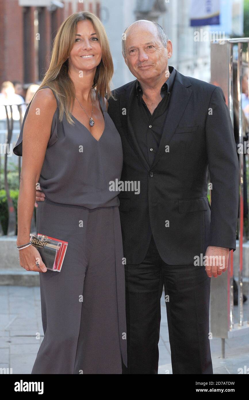 Ron Dennis besucht die Weltpremiere von Rush, Odeon Leicester Square, London. 2. September 2013 © Paul Treadway Stockfoto