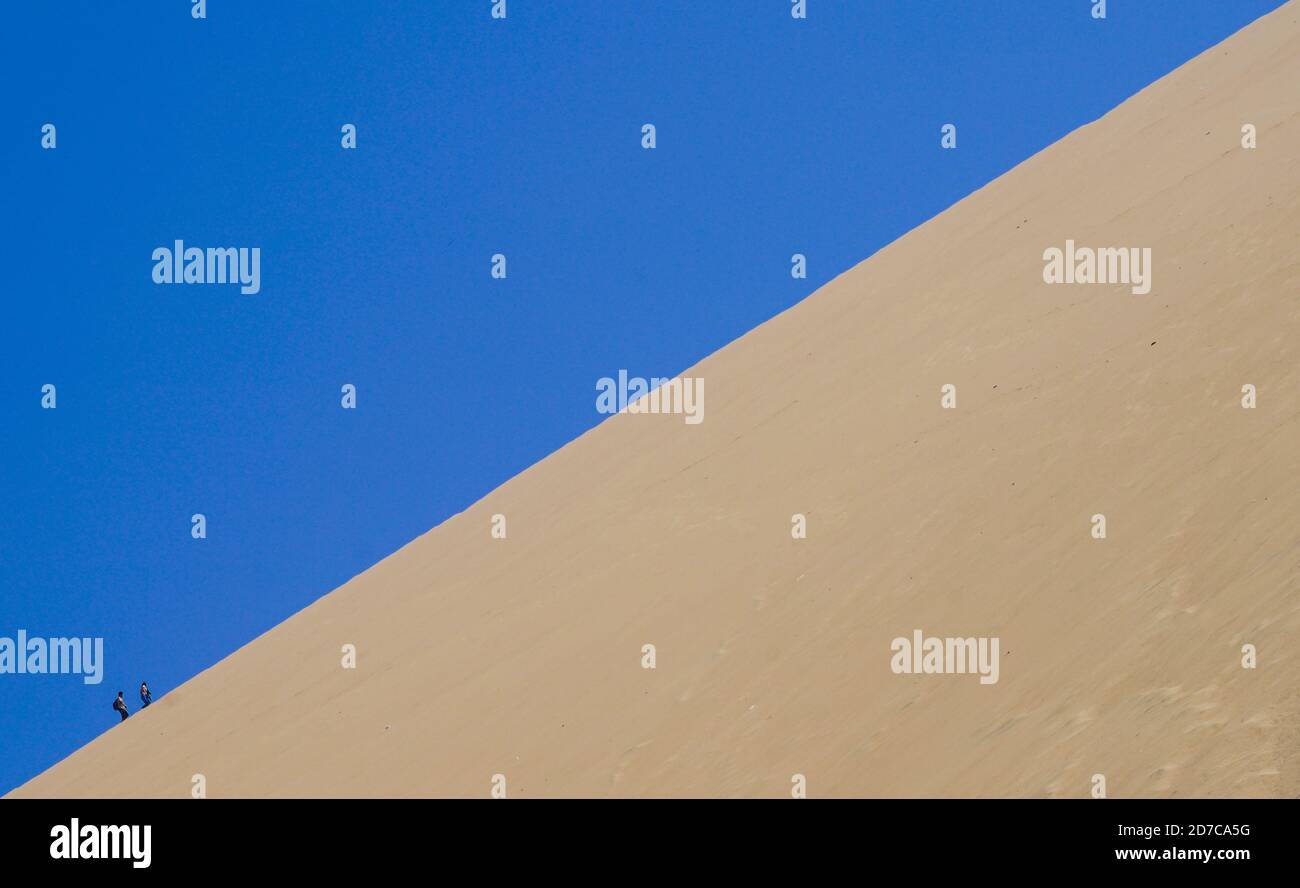 Sanddünen von Huacachina Stockfoto