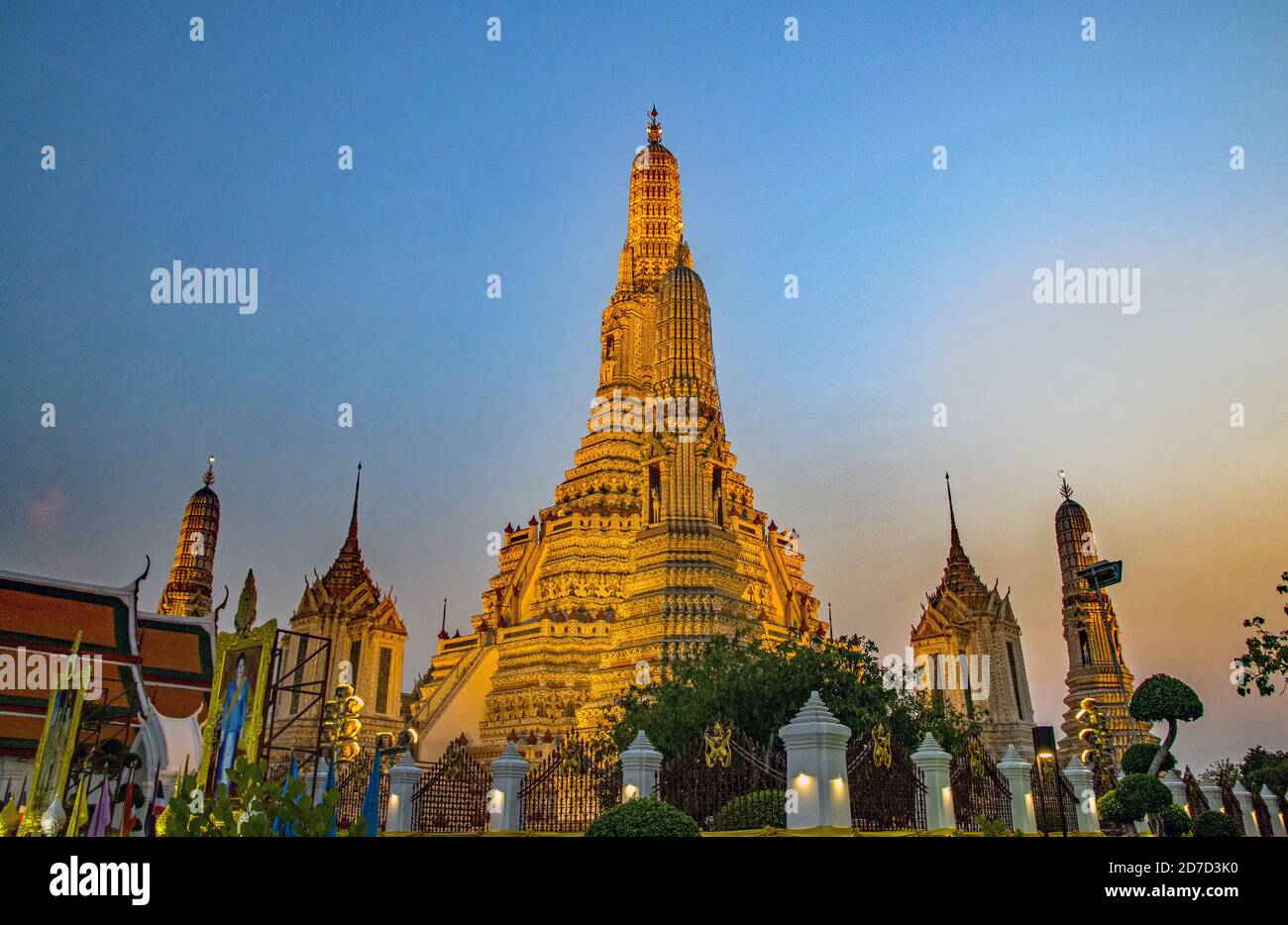 Wat Arun Bangkok Stockfoto