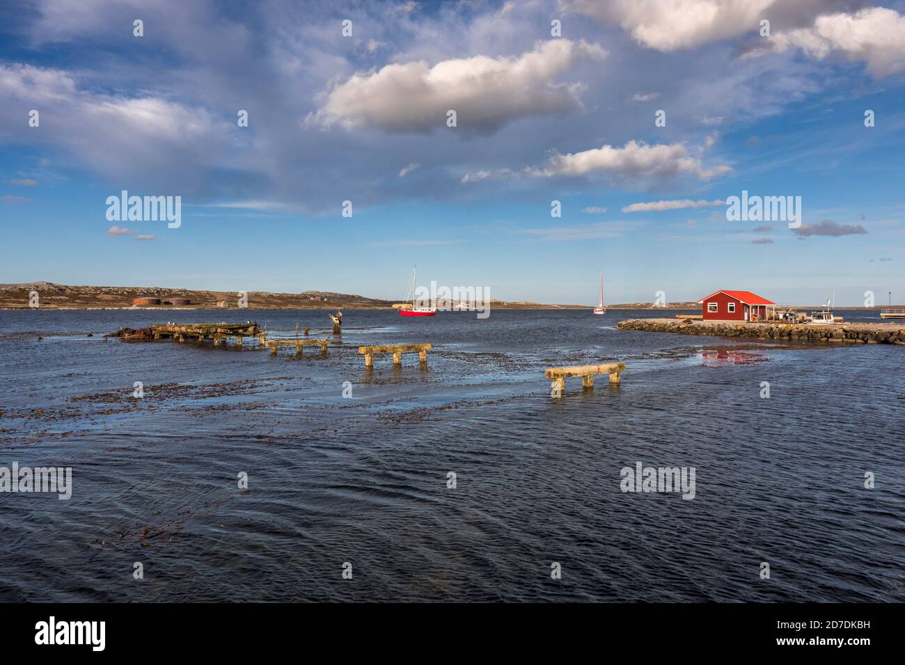Stanley, Falkland Stockfoto