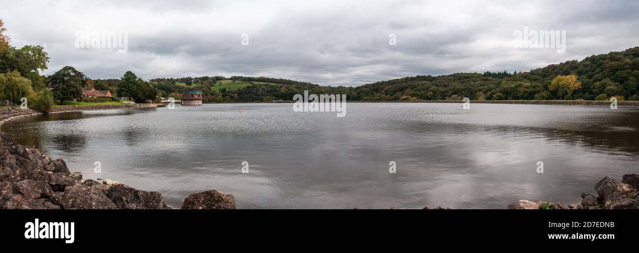 Rund um das Vereinigte Königreich - Trimpley Reservoir, Worcestershire, Großbritannien Stockfoto