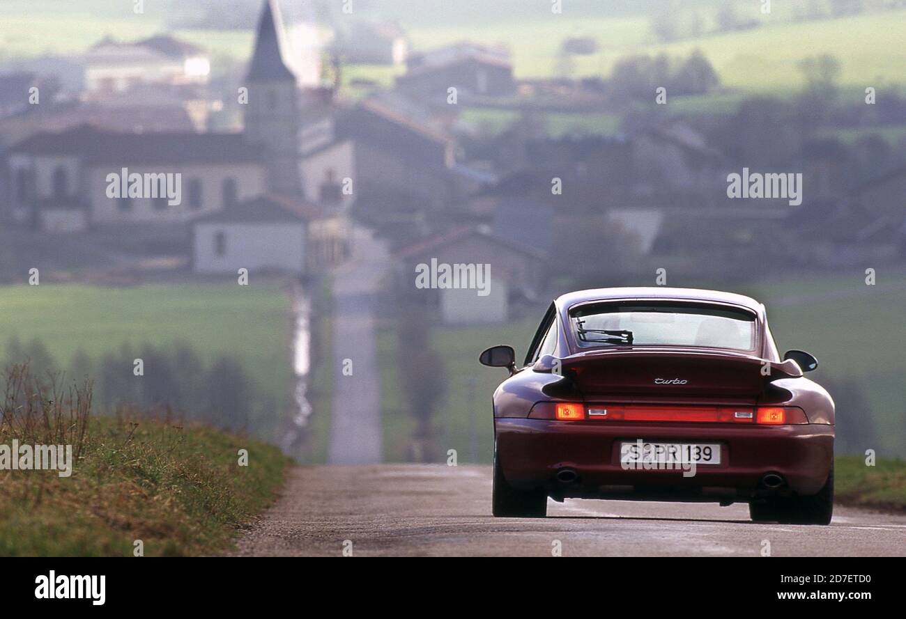 1995 Porsche 911 Turbo Stockfoto