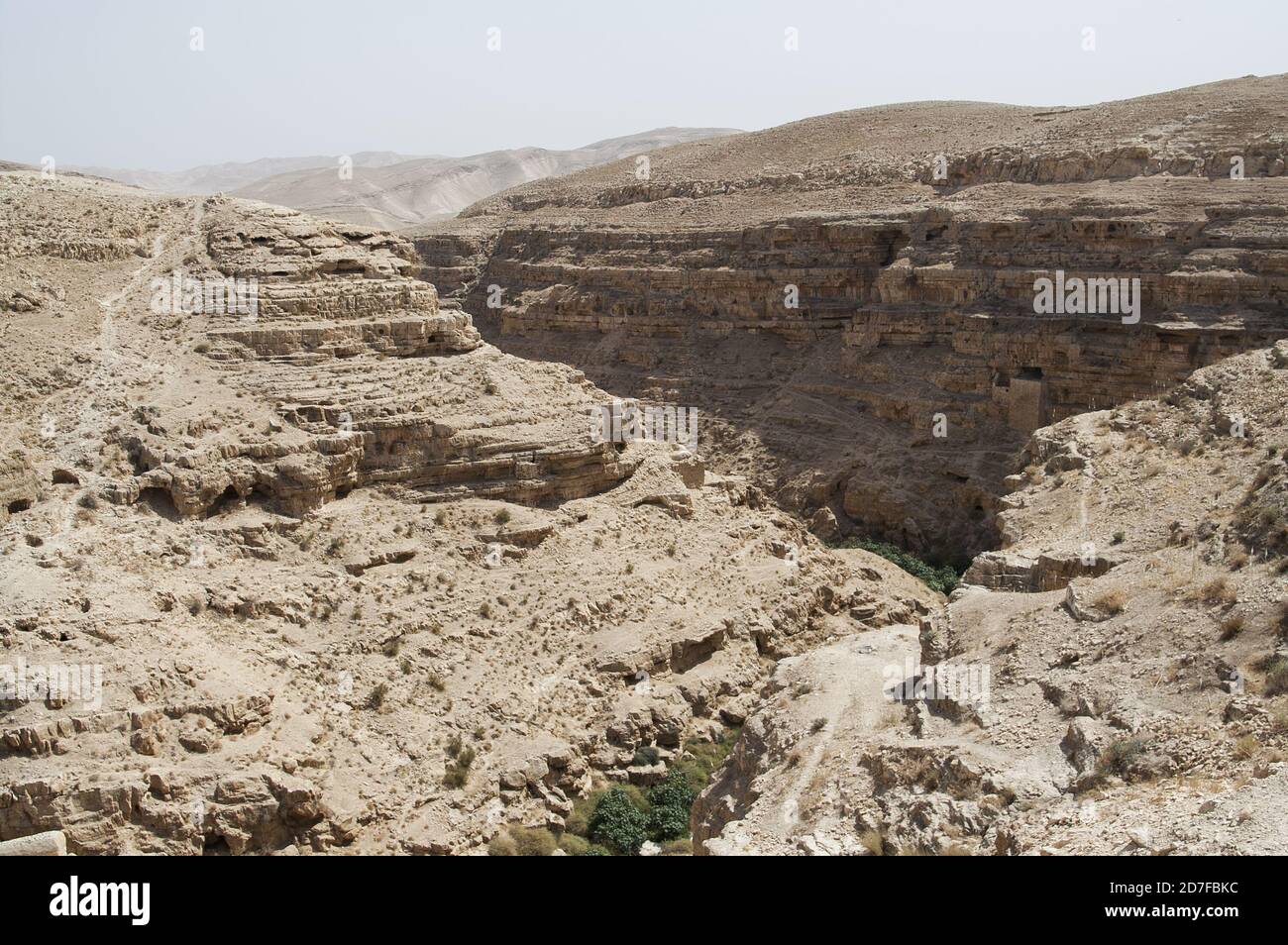 دير مار سابا Mar Saba, מנזר מר סבא, Israel, Izrael, ישראל; die heilige Lavra des heiligen Sabbas; Wielka Ławra św. Saby; Sabas-Kloster; 玛尔萨巴 Stockfoto