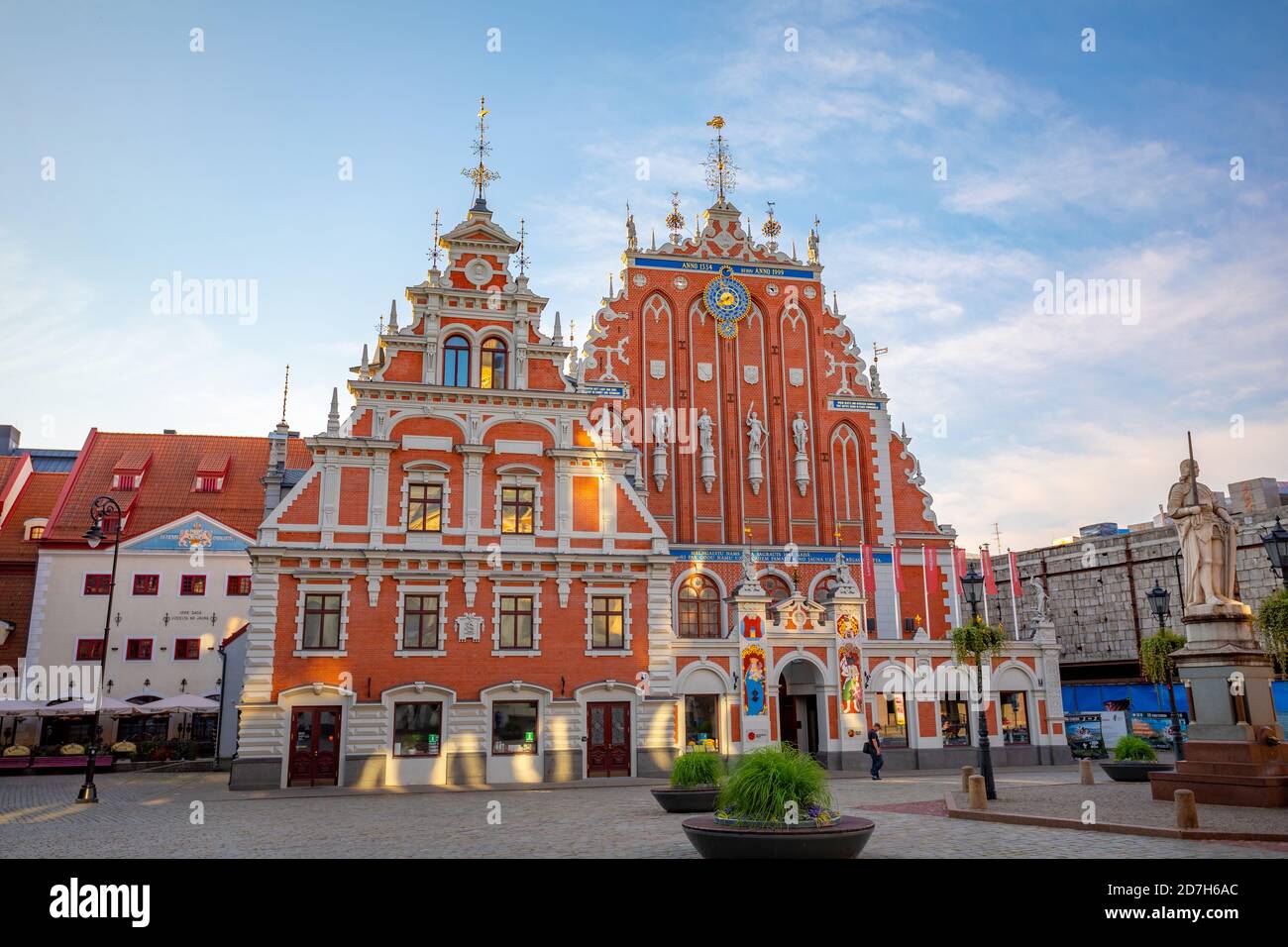 Haus der Mitesser, Riga Lettland Stockfoto