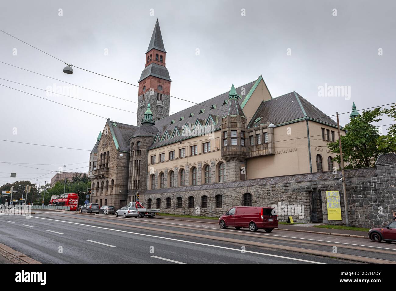 Das nationale Museum von Finnland in Helsinki, Finnland Stockfoto