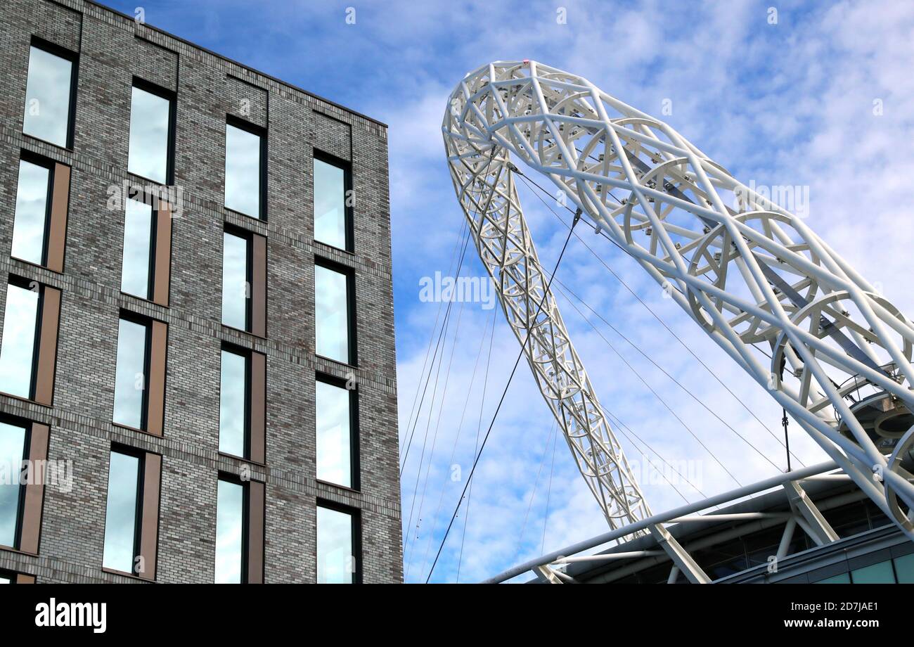 WEMBLEY ARCH, ENGLAND V WALES, 2020 Stockfoto