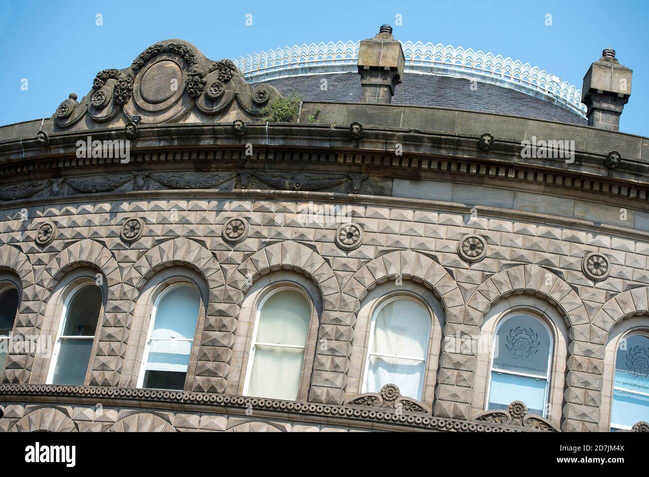 Leeds Corn Exchange, West Yorkshire, England. Stockfoto