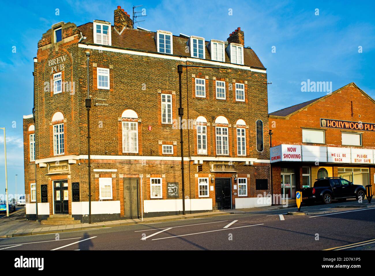 Brew Pub, Scarborough, England Stockfoto