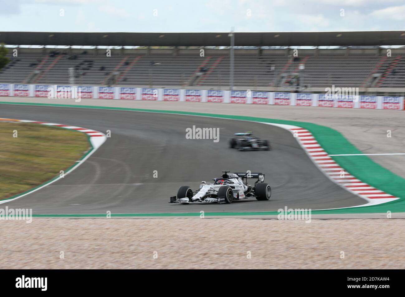 Internationale Rennstrecke Algarve, Portimao, Portugal. Oktober 2020. Formel 1, Portugal Grand prix, Praxis Tag; Scuderia AlphaTauri Honda, Daniil Kvyat Kredit: Action Plus Sport/Alamy Live News Stockfoto