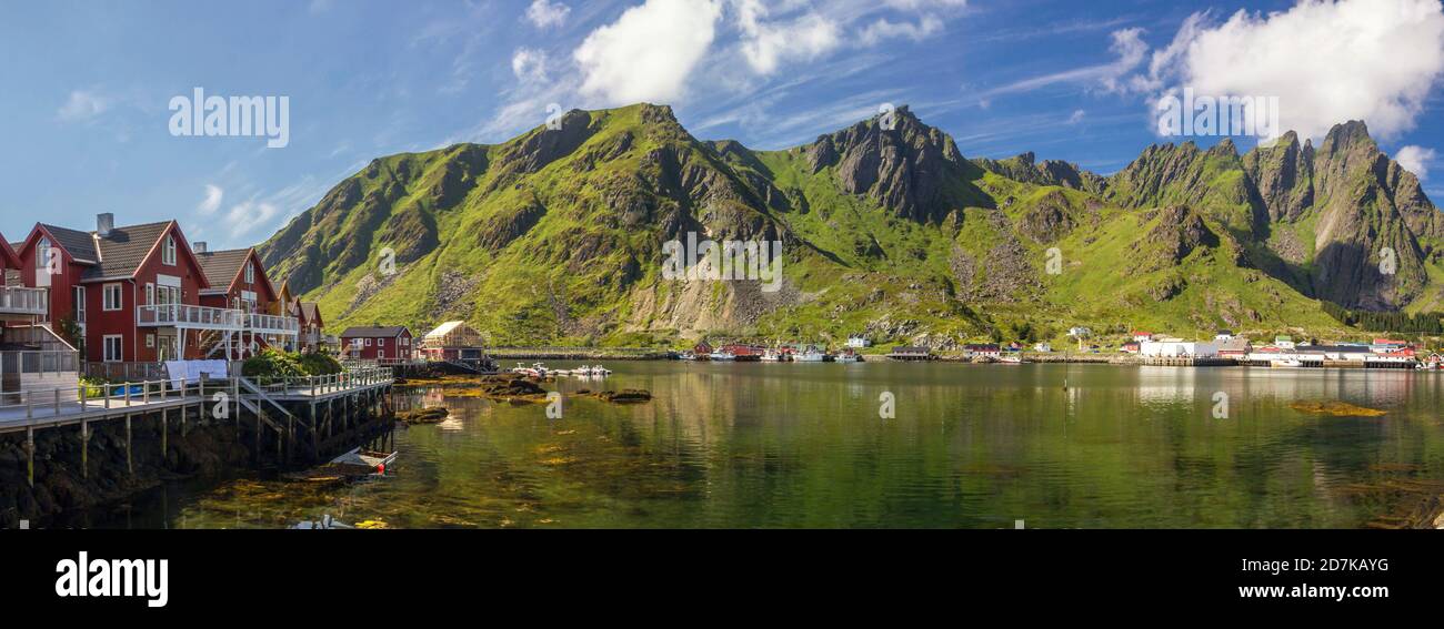 Lofoten Inseln, Norwegen Stockfoto