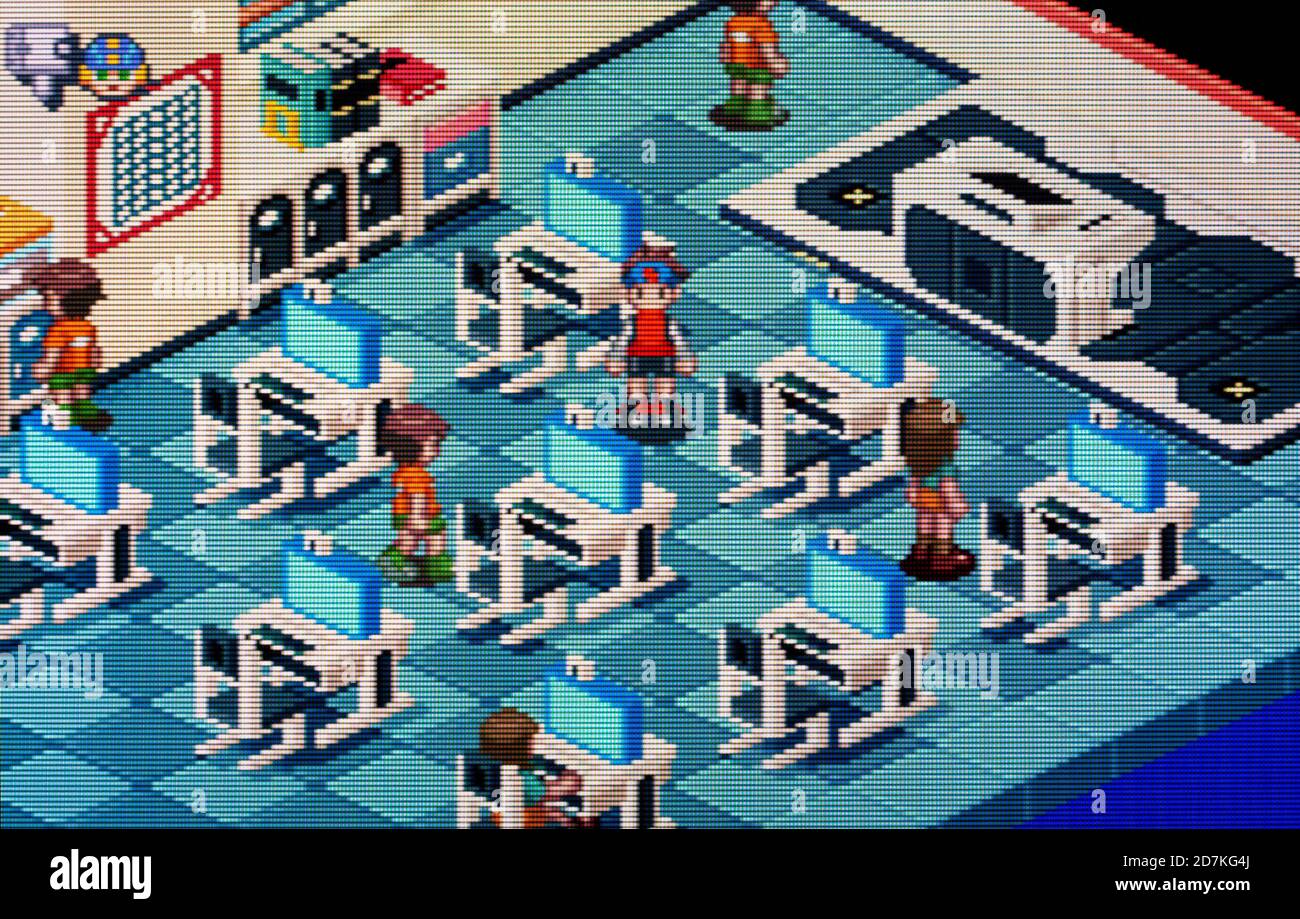 Megaman Battle Network 2 - Nintendo Game Boy Advance Videogame - nur für redaktionelle Zwecke Stockfoto