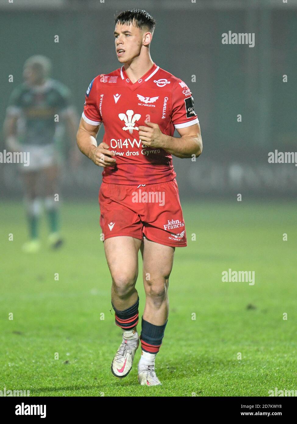 Stadio Comunale di Monigo, Treviso, Italien, 23 Oct 2020, Tom Rogers (Scarlets) während Benetton Treviso vs Scarlets Rugby, Rugby Guinness Pro 14 Spiel - Credit: LM/Ettore Griffoni/Alamy Live News Stockfoto