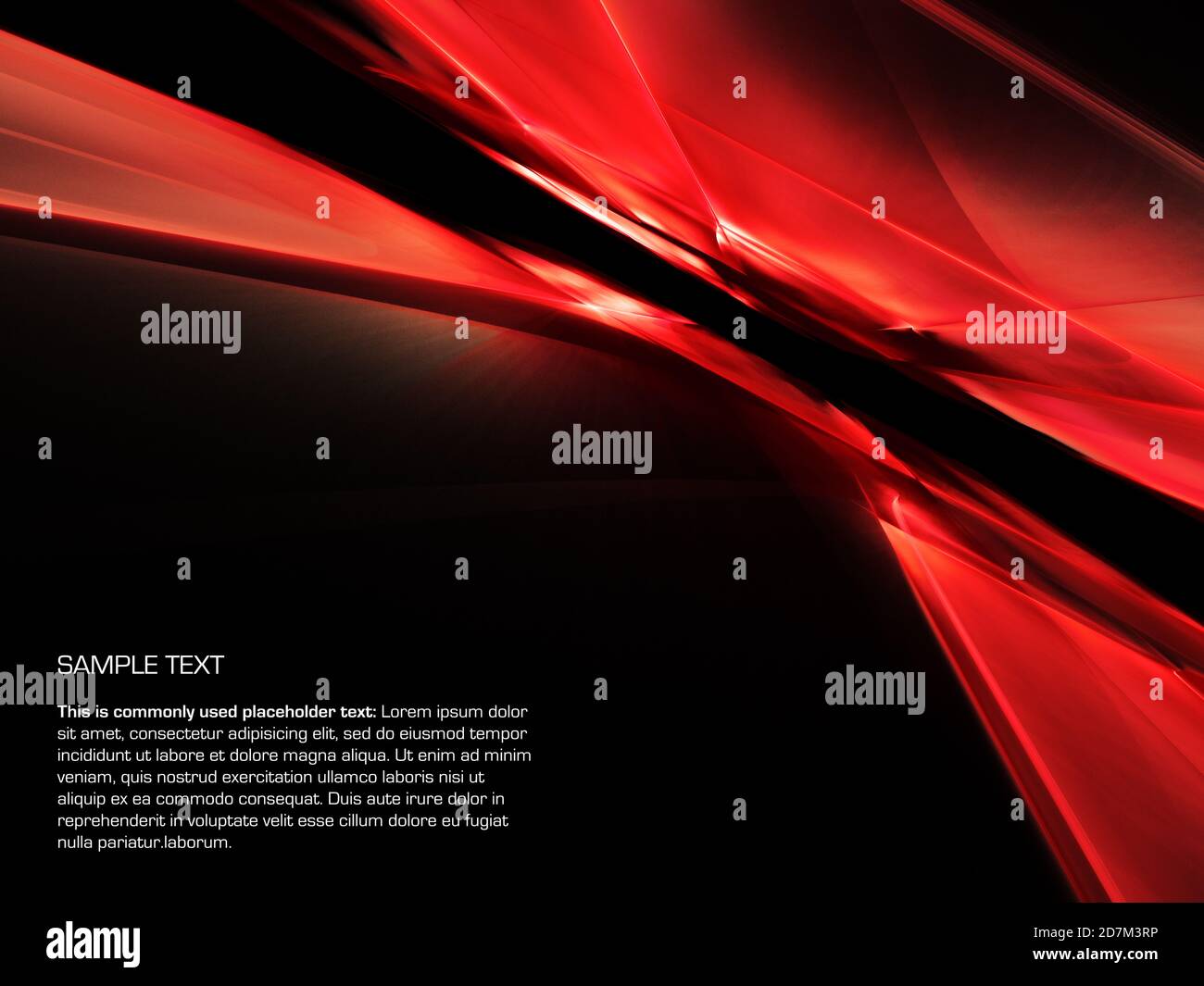 Red Abstract Background Stockfoto