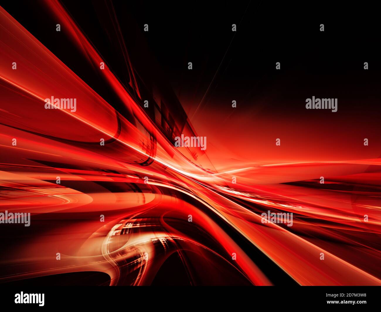 Red Abstract Background Stockfoto