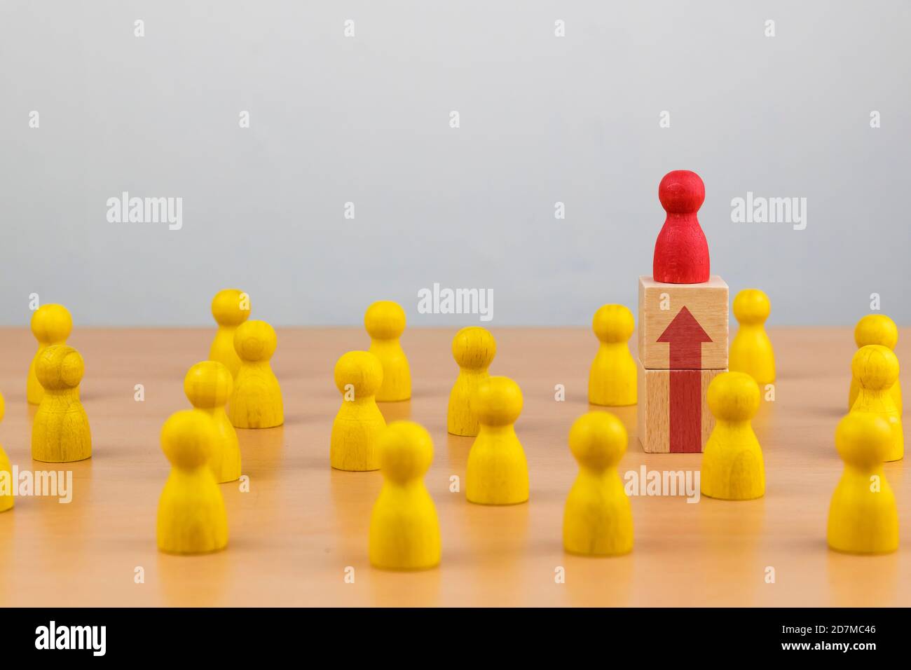 Personalwesen, Talentmanagement, Personalbeschaffung Mitarbeiter, erfolgreiche Business-Team-Leiter-Konzept Stockfoto