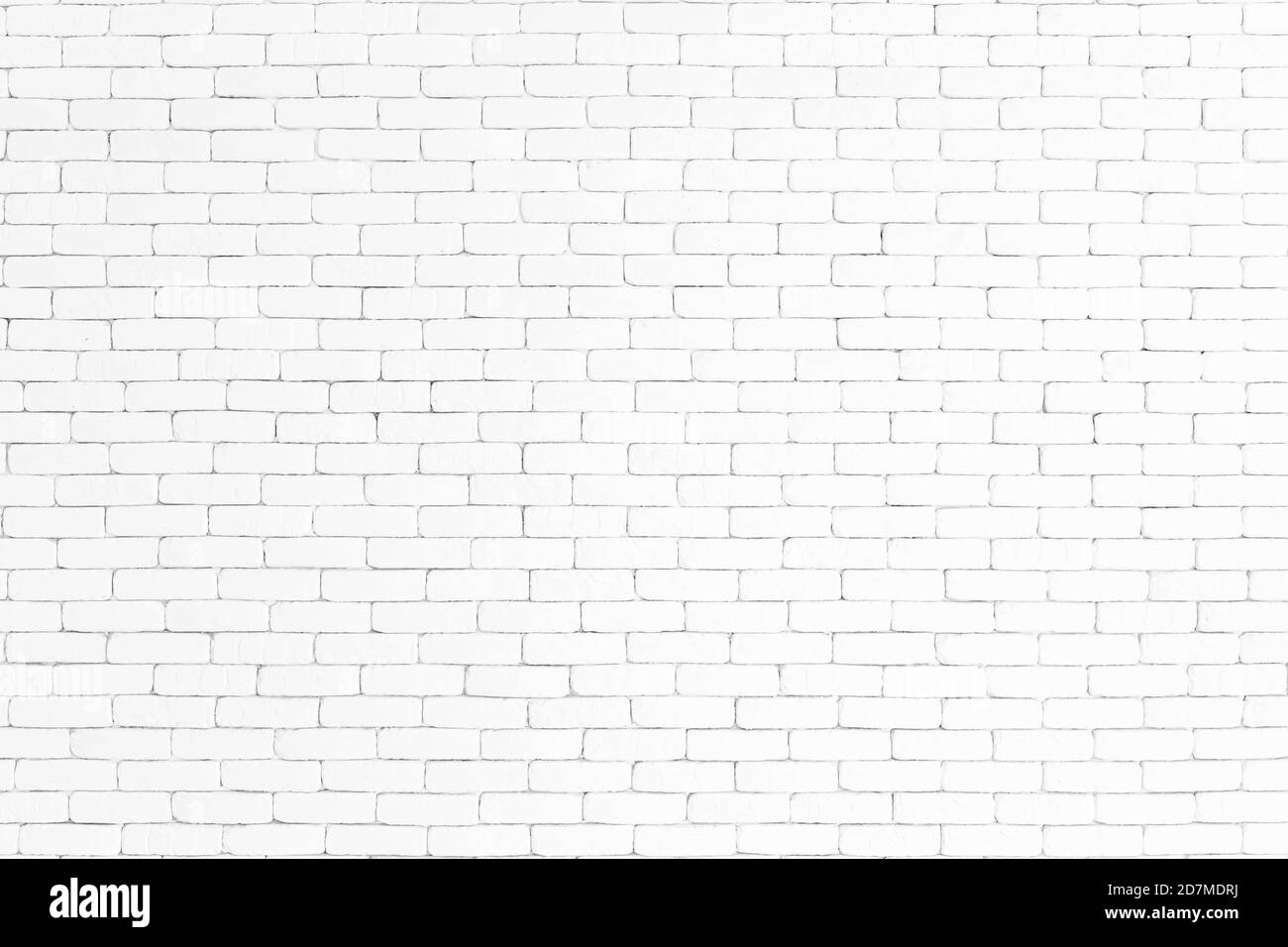 Hintergrund weiße Ziegel abstrakte Textur. Stockfoto