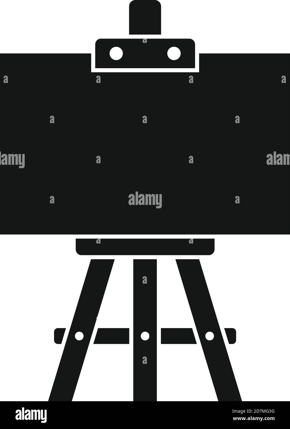Staffelsymbol für den Bildungsbereich. Einfache Illustration von Bildung Staffelvektor-Symbol für Web-Design isoliert auf weißem Hintergrund Stock Vektor