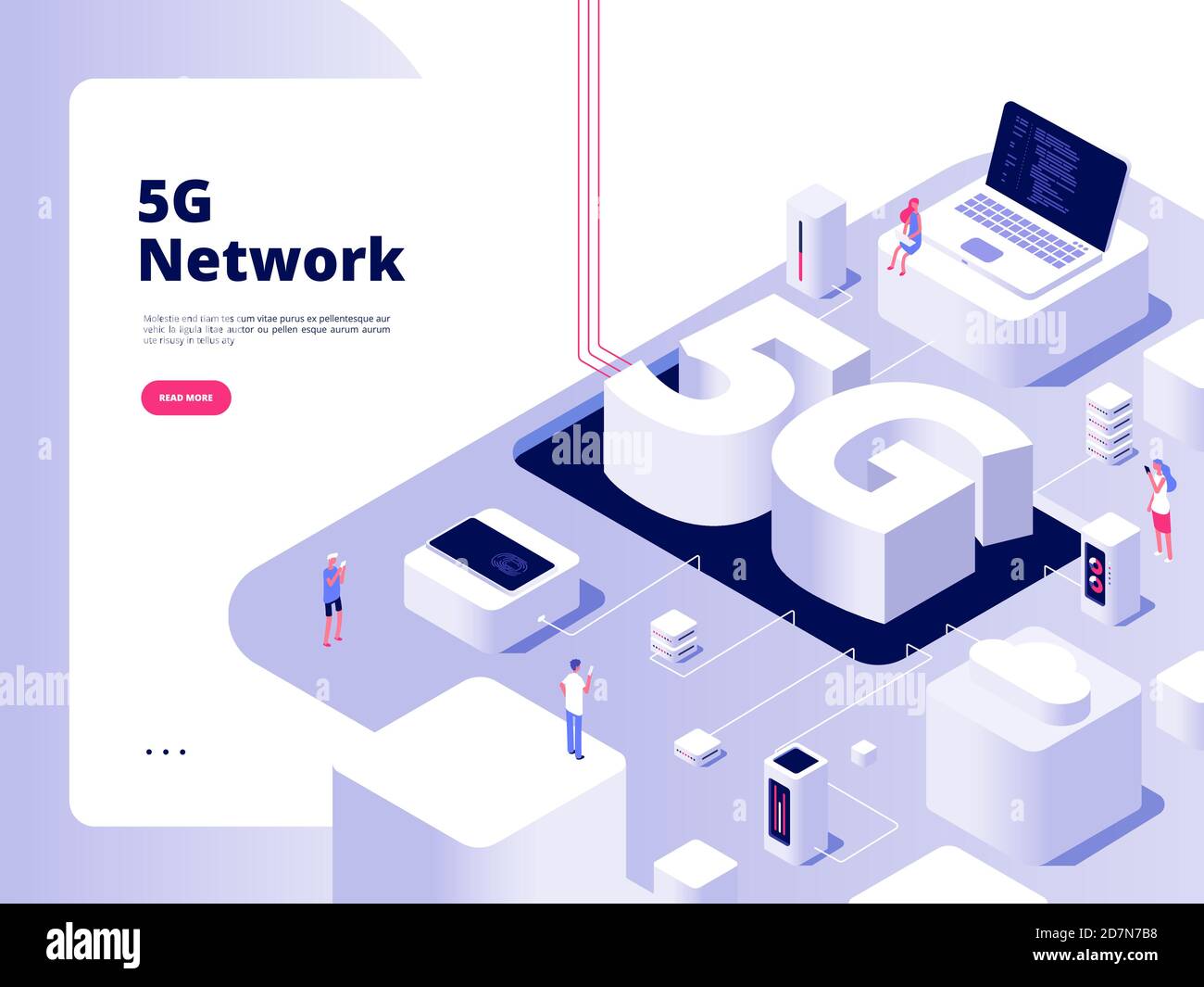 5g-Konzept. WiFi Telecom 5g-Technologie Geschwindigkeit Internet ...