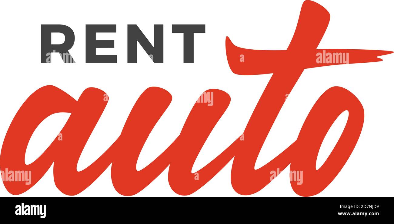 Autom. Vektor-Textzeichen Stock Vektor