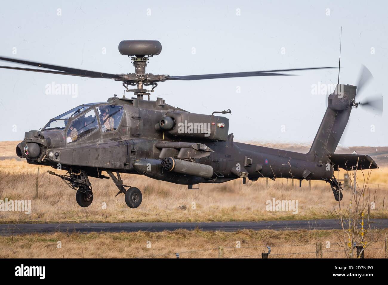 AH64 Apache Stockfoto