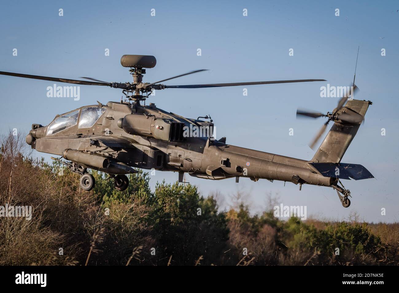 AH64 Apache Stockfoto