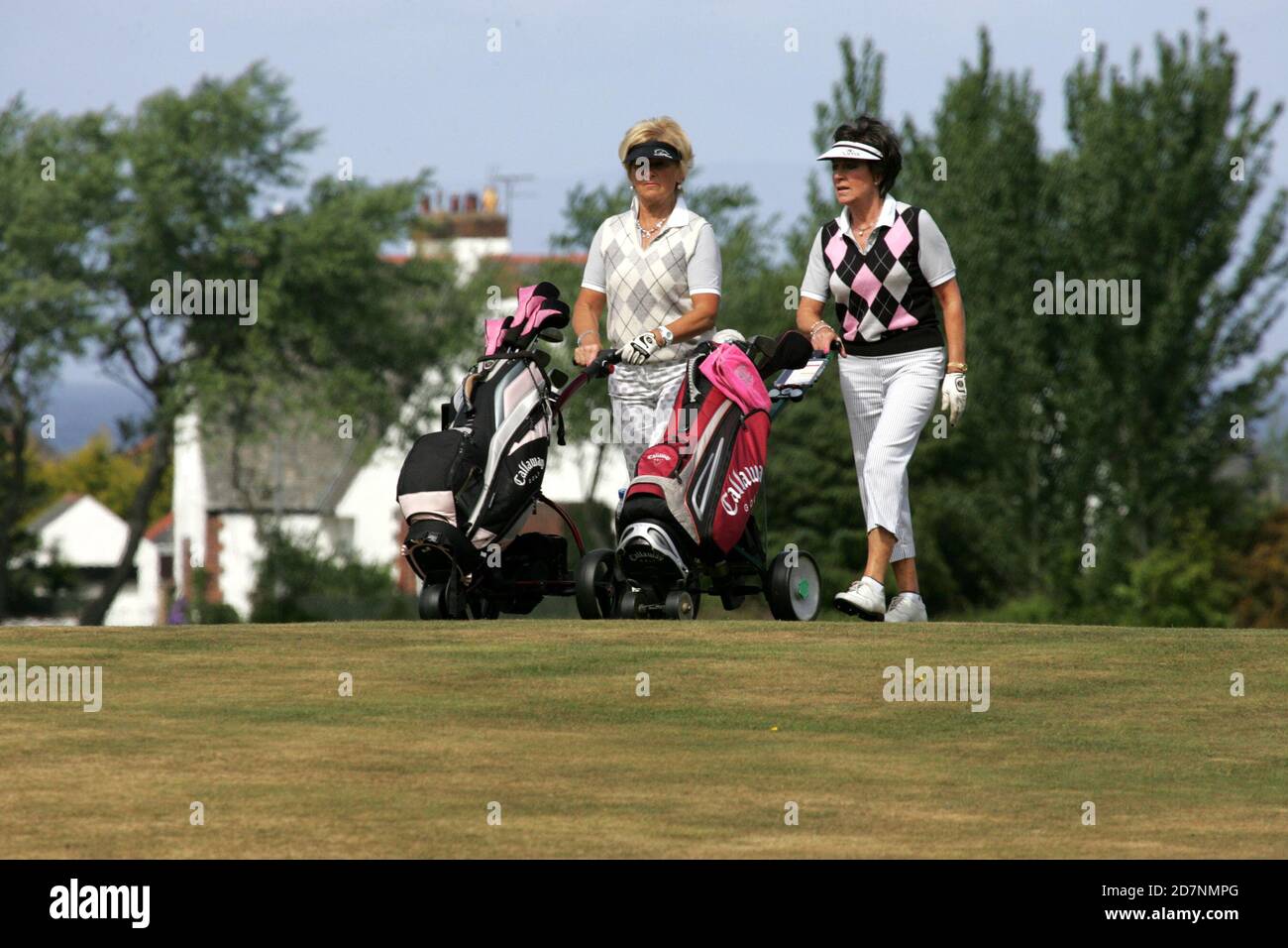 Belleisle Golf Club Golf Week Compettion, Ayr, Ayrshire, Schottland, Großbritannien. Jährliche Veranstaltung, die vom South Ayrshire Council auf dem Parkland Course gesponsert wird. Stockfoto