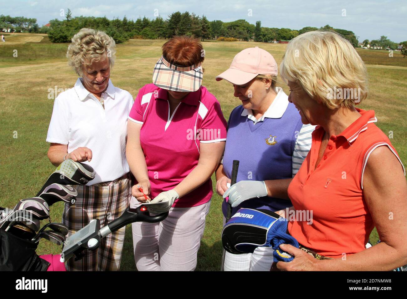 Belleisle Golf Club Golf Week Compettion, Ayr, Ayrshire, Schottland, Großbritannien. Jährliche Veranstaltung, die vom South Ayrshire Council auf dem Parkland Course gesponsert wird. Stockfoto