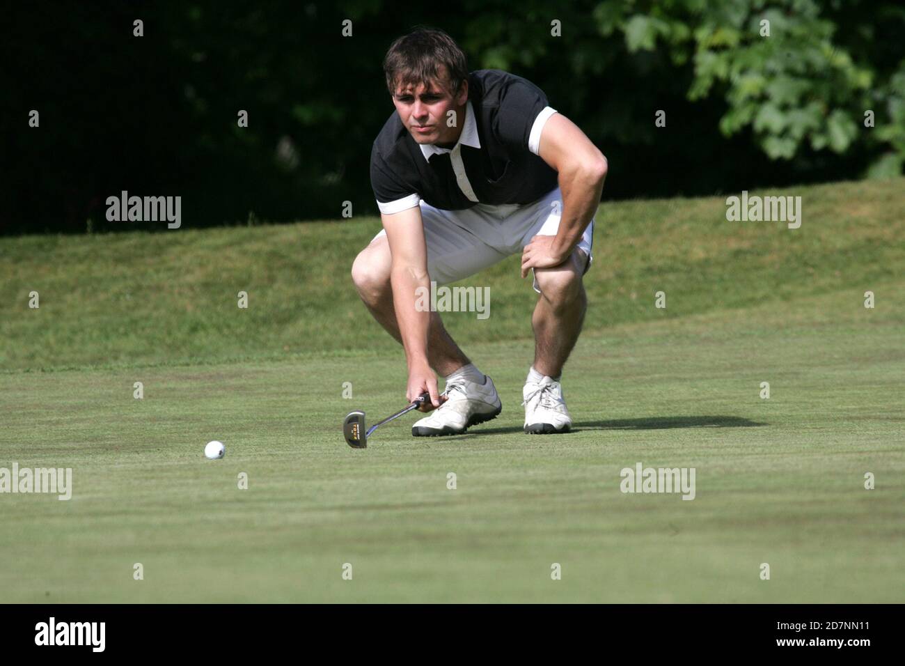 Belleisle Golf Club Golf Week Compettion, Ayr, Ayrshire, Schottland, Großbritannien. Jährliche Veranstaltung, die vom South Ayrshire Council auf dem Parkland Course gesponsert wird. Stockfoto